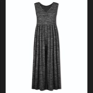 Heather Gray Sleeveless jumpsuit 2XL